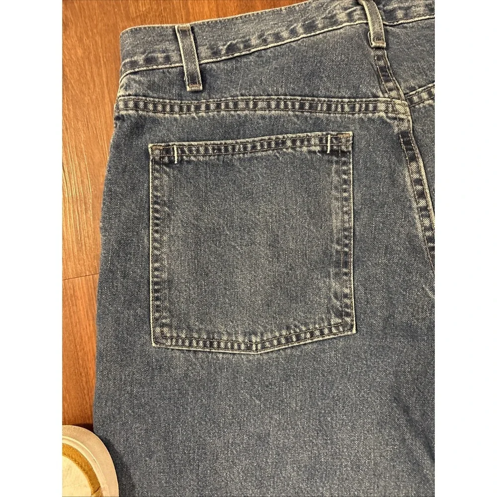 Vintage Levi's Silvertab Loose Fit Baggy Blue Denim Jeans 36x32 Made In USA